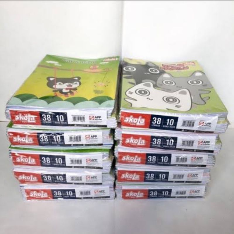

Buku Tulis SkoLa by Sidu 38 Lembar 10 buku Murah