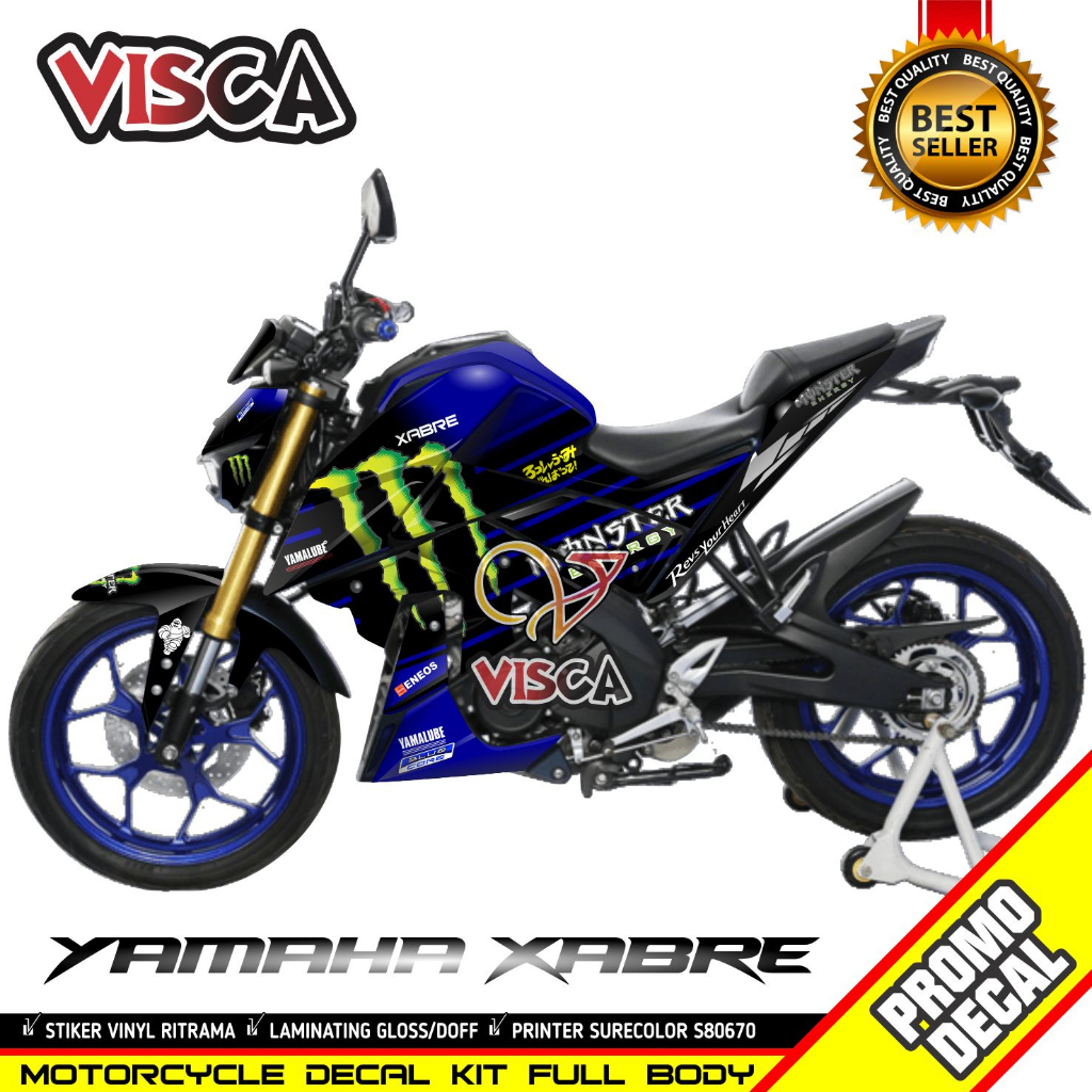 Decal Xabre Full Body Dekal Xabre Stiker Xabre Variasi Full Body Striping Xabre Variasi Decal Hologr