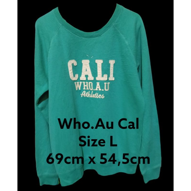 crewneck who au California ori size L