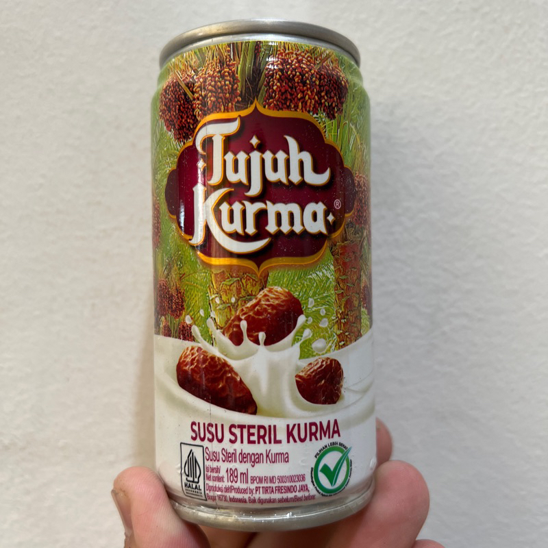 

Minuman Susu Steril Kurma Kaleng Tujuh Kurma