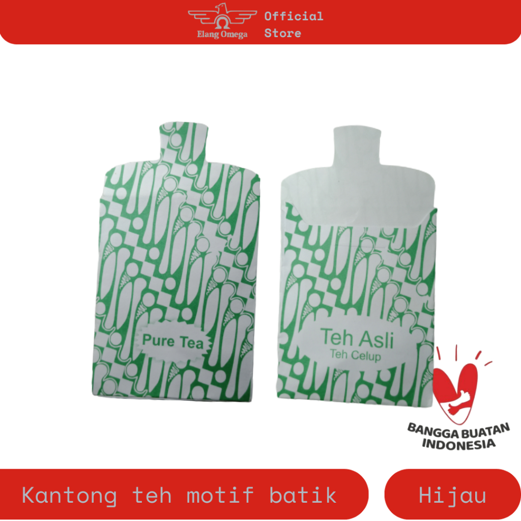 

[100 pcs] Teh sariwangi nett 1.85gr dalam amplop batik / teh celup sariwangi
