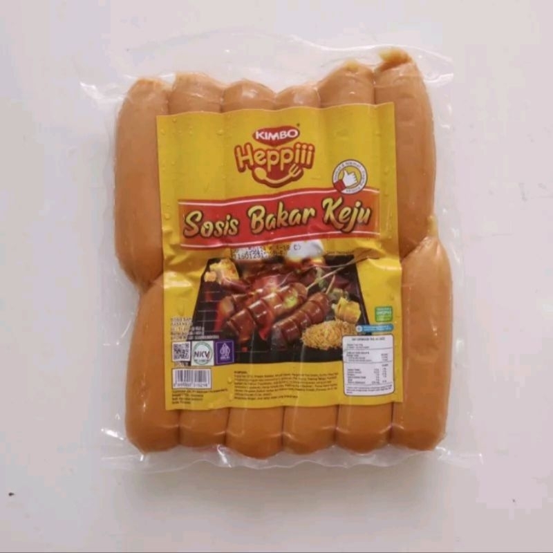 

KIMBO HEPPII sosbak mini keju 12s 500gr