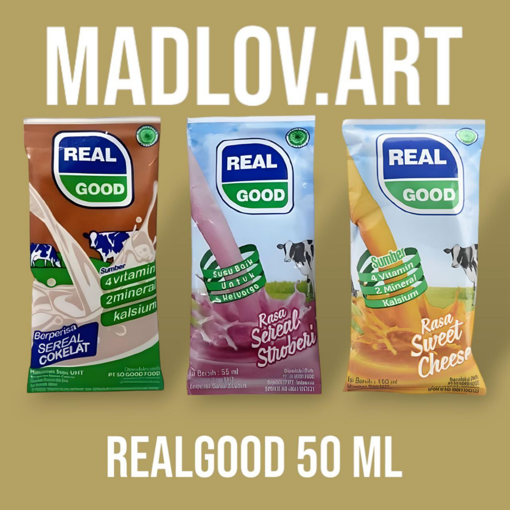 

Susu Realgood 50ml 1 Pcs