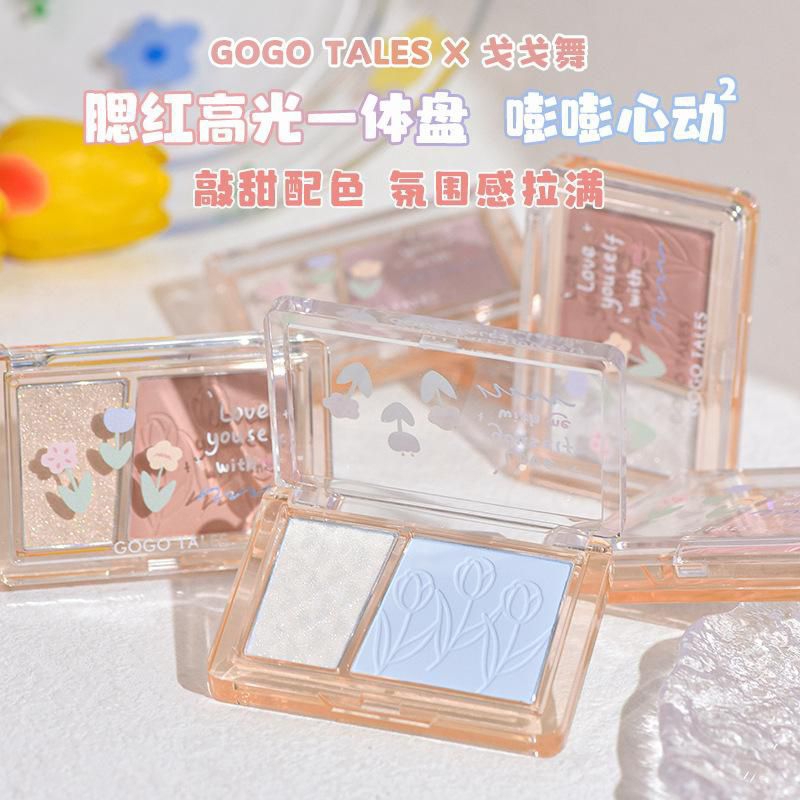 [READY] Gogo Tales Blush and Highlighter Duo| Gogo Tales| Gogo Tales Blush| Gogo Tales Highlighter| 