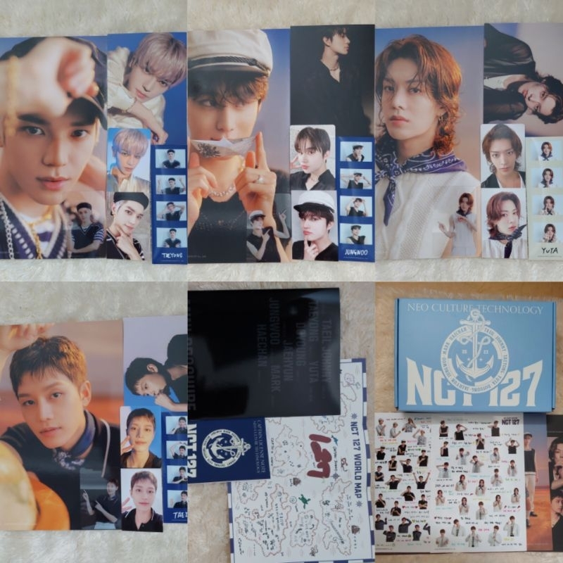 NCT 127 SEASON GREETINGS 2023 SG 23 TAEYONG YUTA TAEIL JUNGWOO PHOTOCARD PC