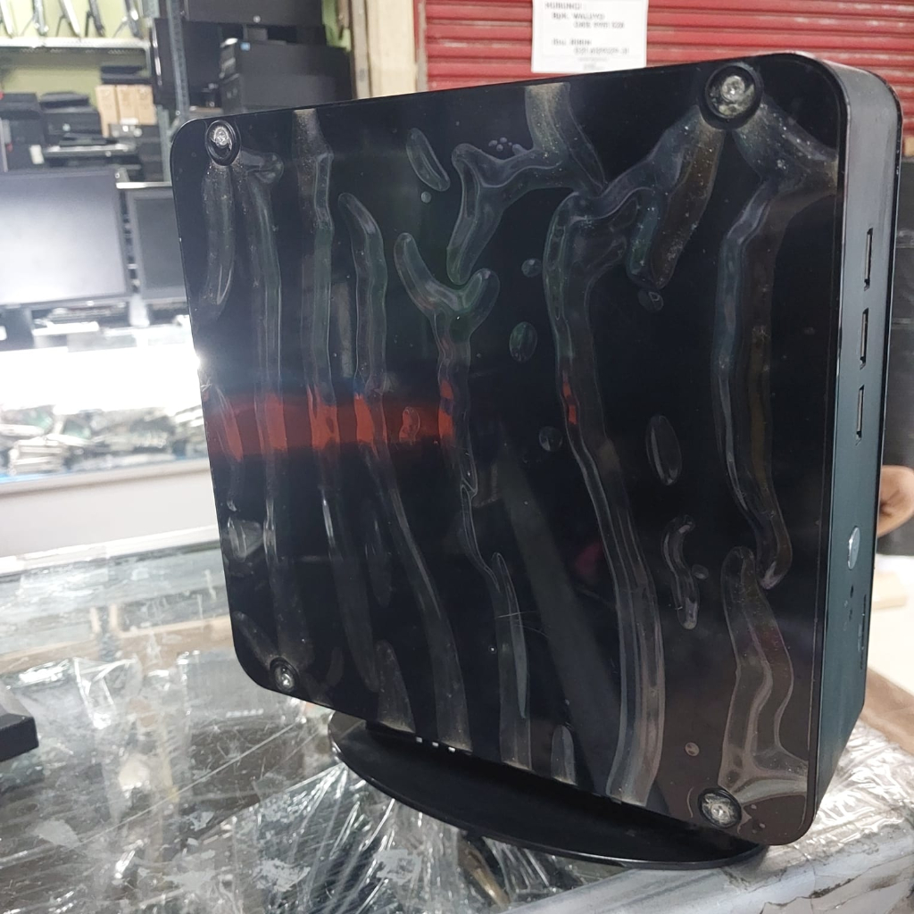 cpu minipc intel atom D2550@1,86Ghz memori 4gb hdd 500gb hdmi vga dual lan onboard