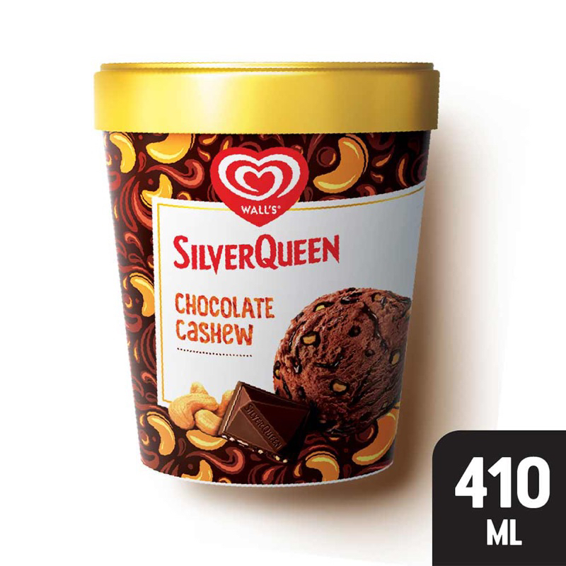 ICE CREAM WALLS SILVERQUEEN 410ml