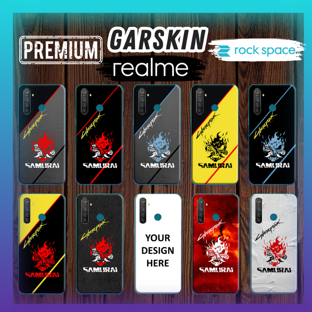 Premium Garskin Realme Motif Cyberpunk By Rockspace