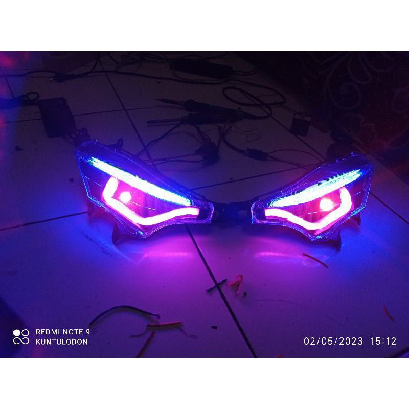 costume sein Supra x125 Batman mode welcome+running