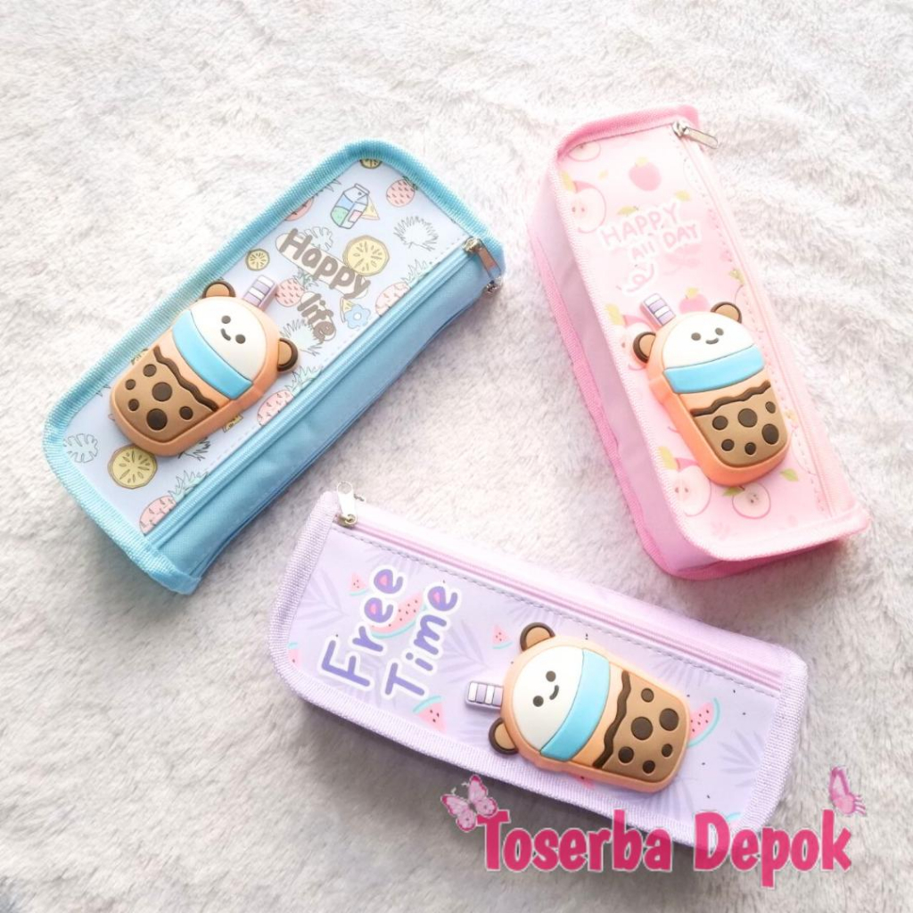 

Tempat Pensil Anak Bahan KANVAS SQUISHY MOTIF RANDOM Kotak Pensil Anak Sekolah