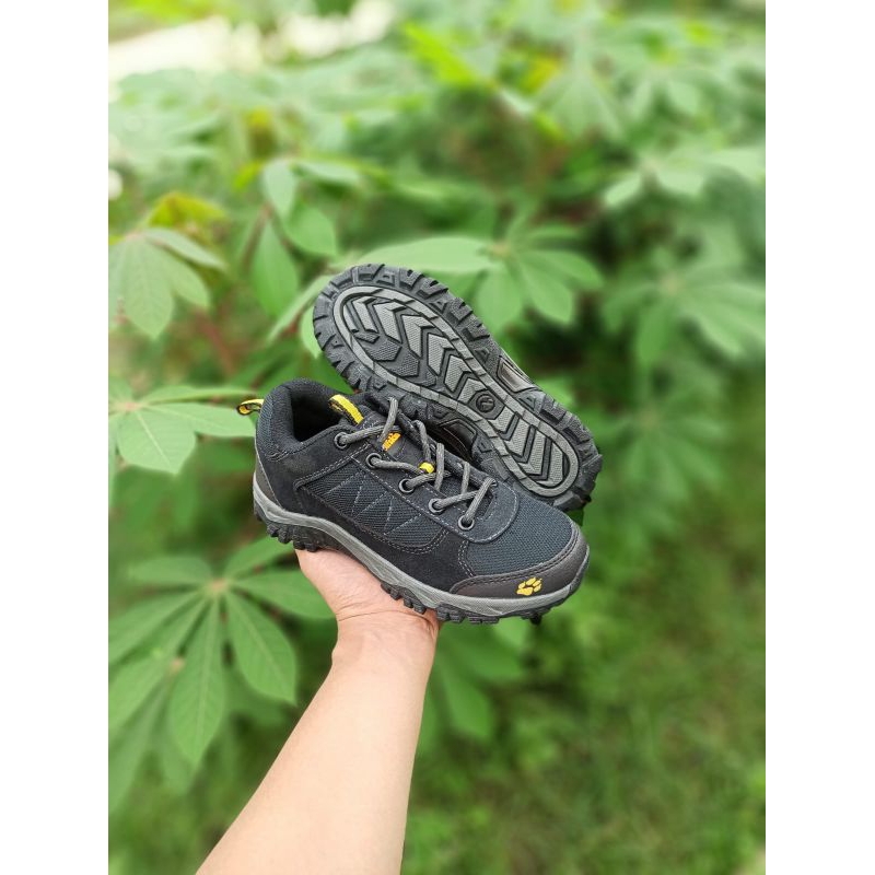 sepatu outdoor anak sepatu gunung anak anak sepatu gunung jack wolfskin original waterproof