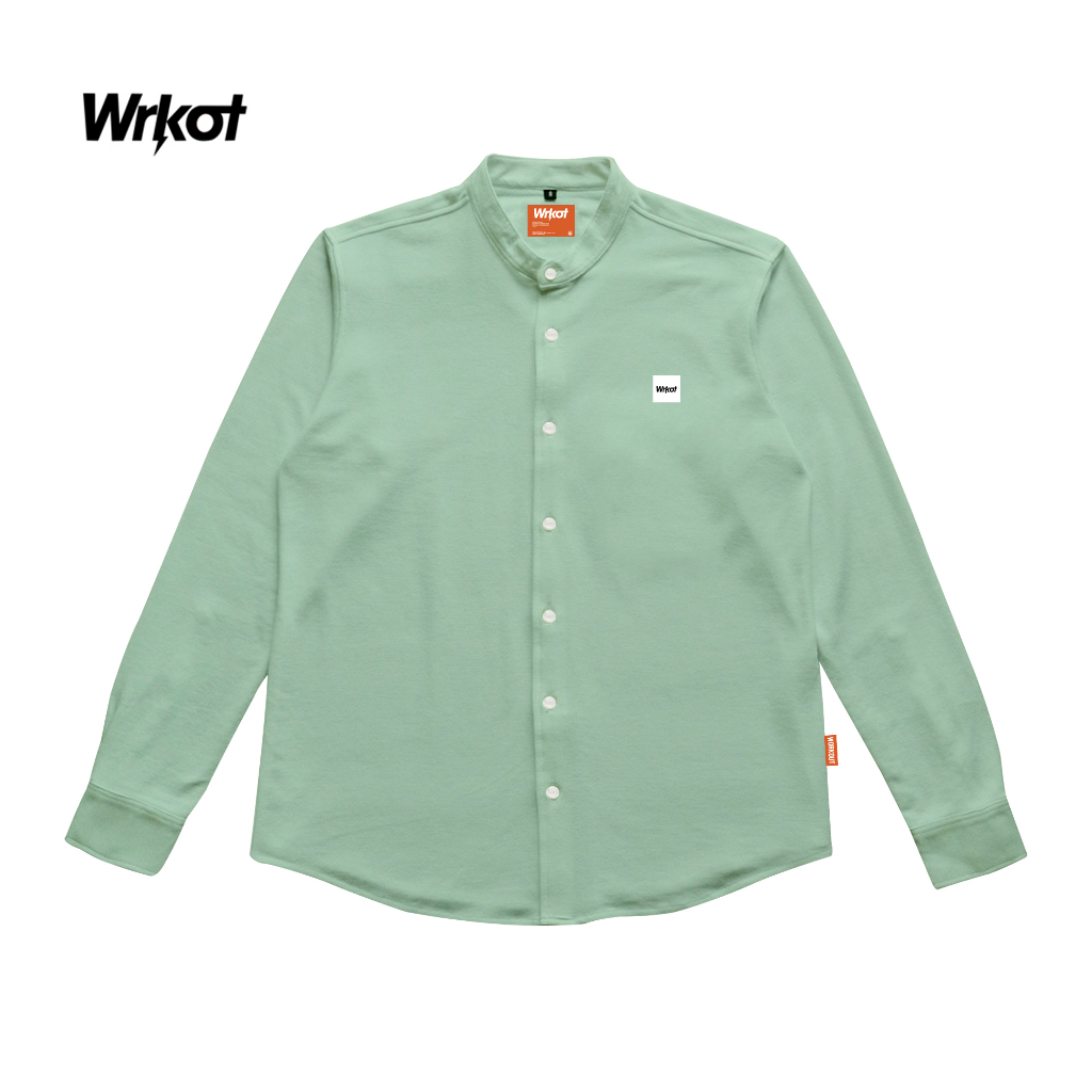 WORKOUT STREETWEAR - Kemeja Sanghai Pria Lengan Panjang Bright Colors