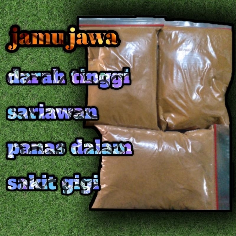 

jamu jawa tradisional alami "darah tinggi sariawan panas dalam