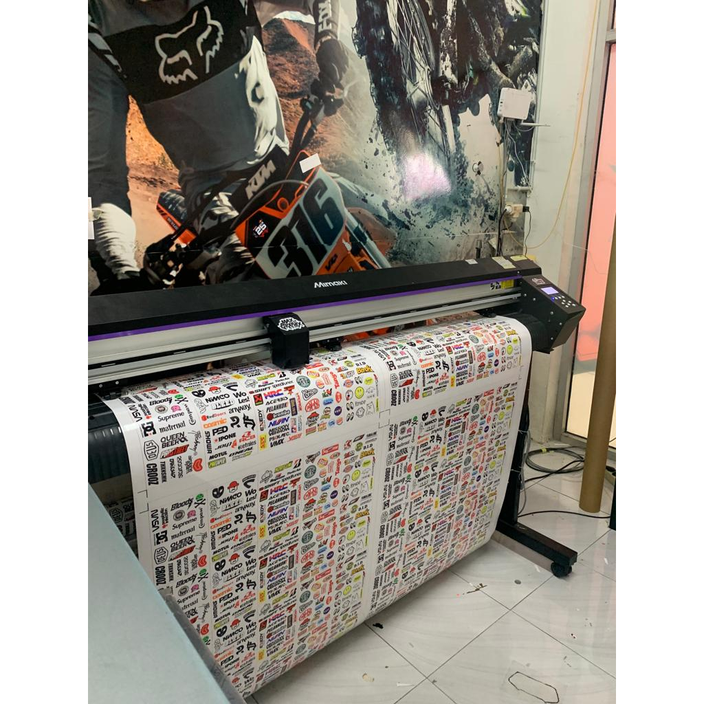 STICKER CASE ISI 108 105 50 PCS STIKER BRAND DISTRO APPAREL BAND STIKER AESTHETIC