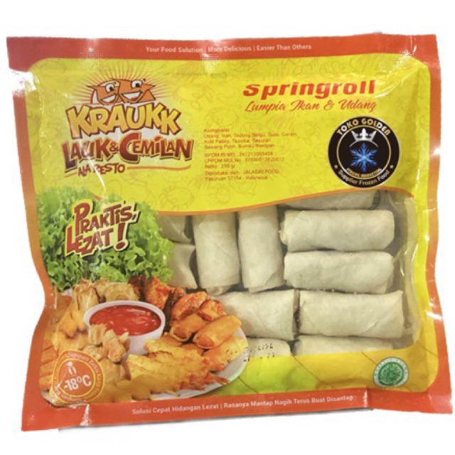 

kraukk springroll 250gr / lumpia sayur