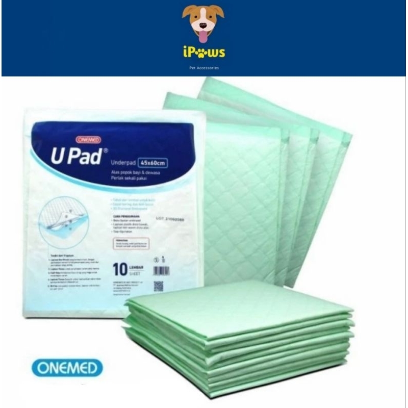 UNDERPAD ALAS PEE KENCING KUCING ANJING 45cm x 60cm / UNDERPAD ALAT PIPIS 60CM X 60CM / UPAD PEE PAD