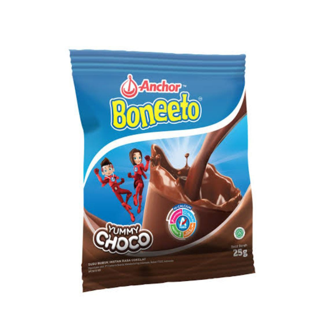 

Boneeto Susu Bubuk sachet 1renceng = 10sachet @25g