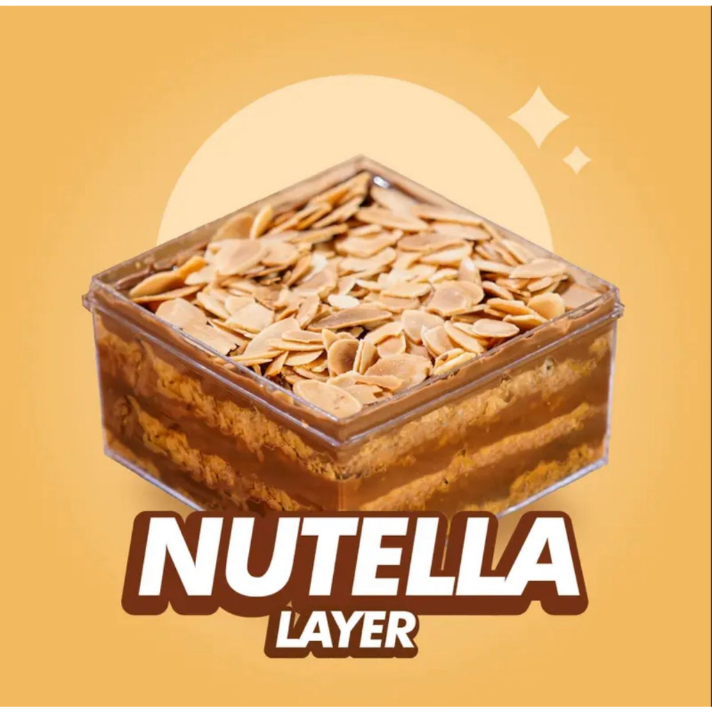 

Bittersweet by Najla - NUTELLA LAYER