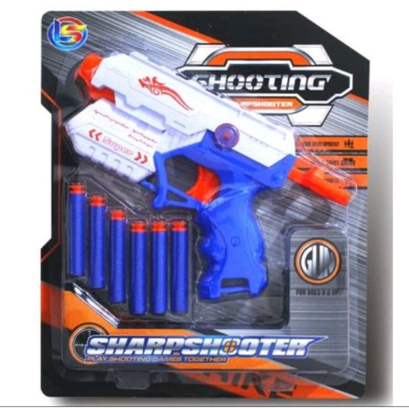 Mainan Tembak Nerf | Mainan Tembak Kaca | Mainan Tembak Busa | Mainan Anak | Mainan Edukasi