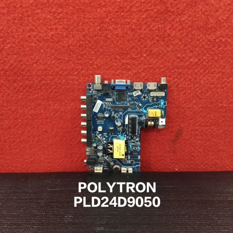 MB POLYTRON PLD24D9050 MESIN TV LED POLYTRON MAINBOARD MOTHERBOARD MODUL MOBO MB TV LED