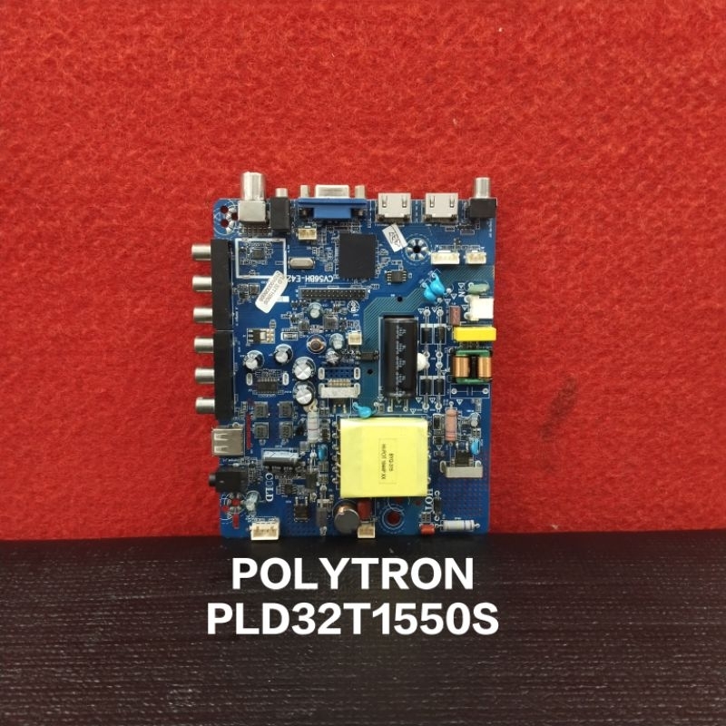 MB POLYTRON PLD32T1550S MESIN TV LED POLYTRON MAINBOARD MOTHERBOARD MODUL MOBO MB TV LED