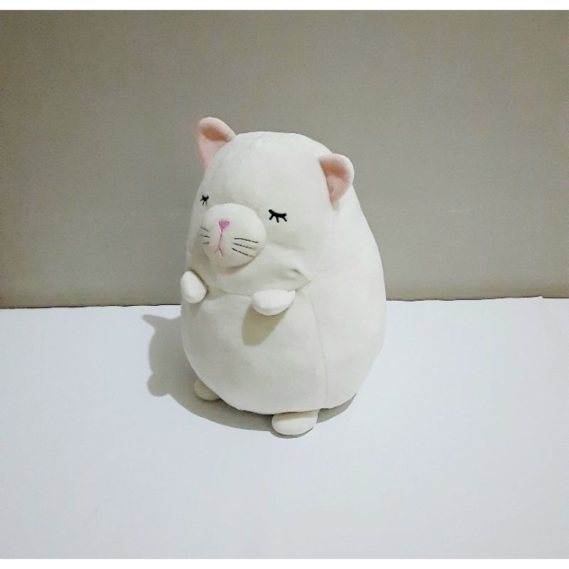 Boneka Kucing Merem Bahan Miniso Lembut Size 30 cm/ Boneka Kucing
