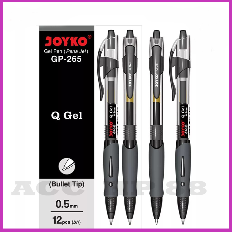 

ACCHP GEL PEN JOYKO GP 265 BLACK / 1 PCS GEL 0.5 MM