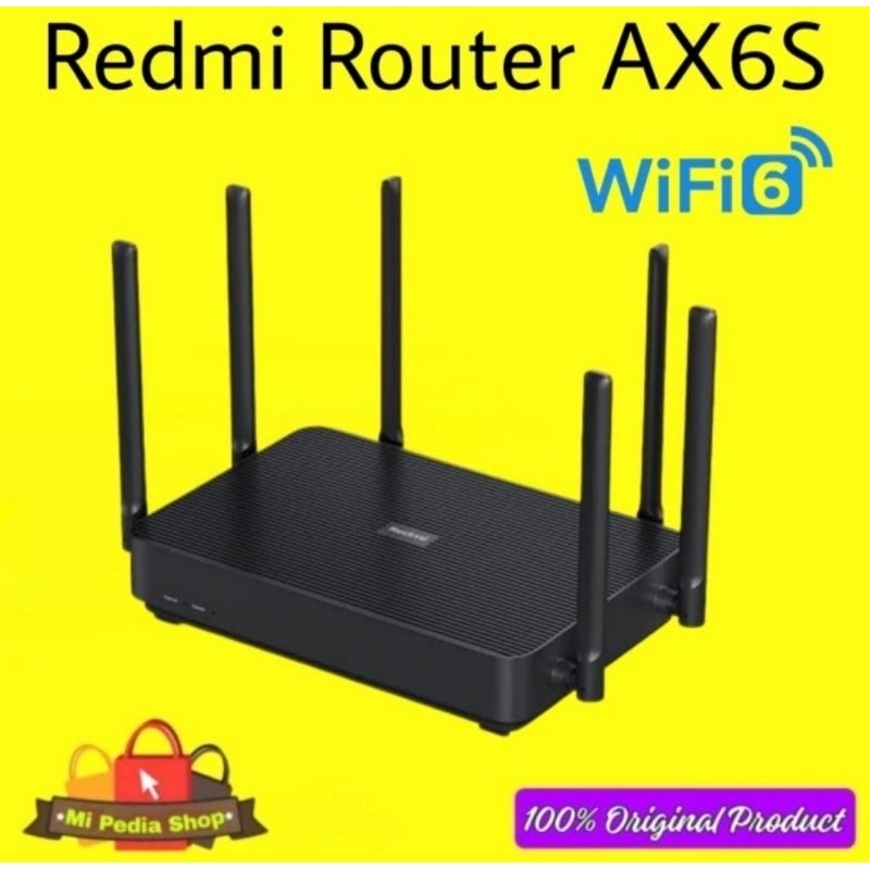 Xiaomi Redmi Router AX6S - 6 Antena WiFi Mesh Gigabit