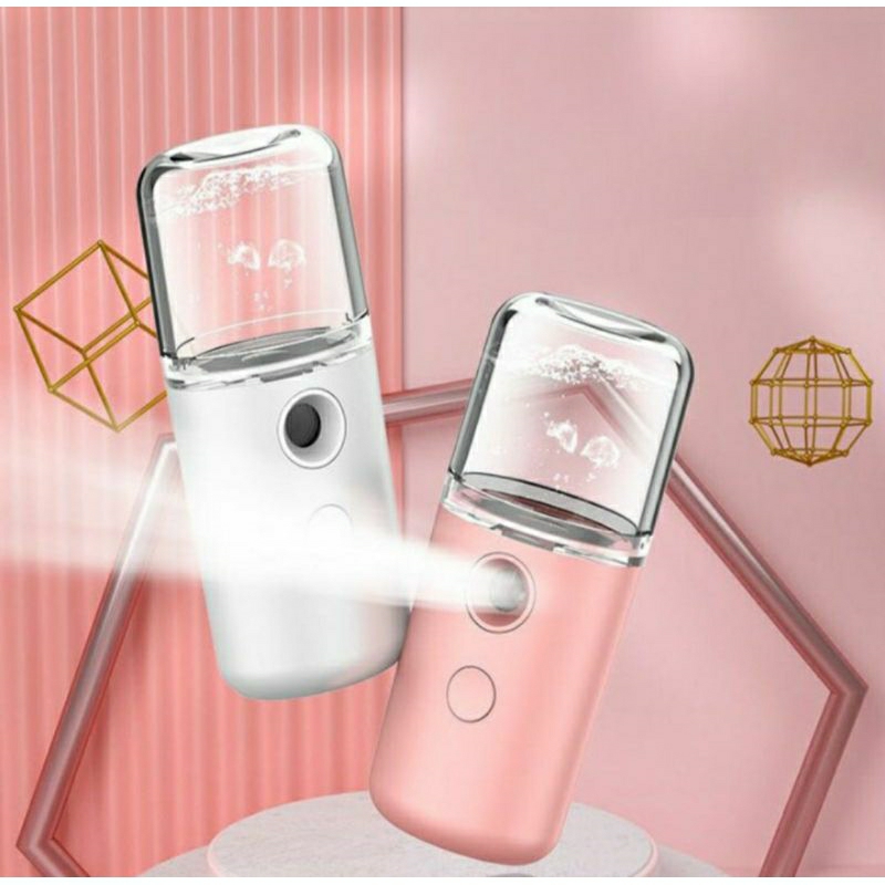 Nano Spray Nano Mist Spray Mini Portable  USB Spray Wajah Spray Kecantikan