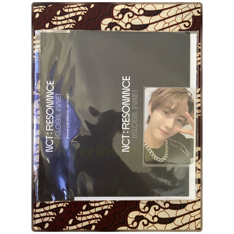 AR Ticket Resonance Renjun NCT 2020 FULLSET