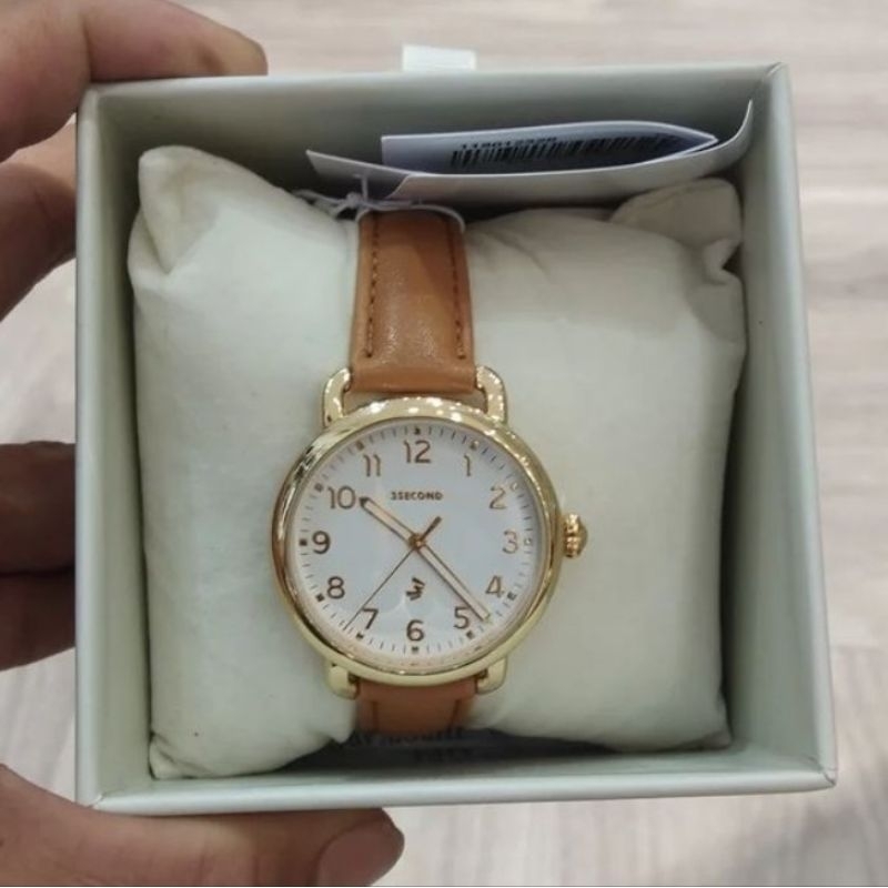 3 SECOND JAM TANGAN ANALOG WANITA 190123 ORIGINAL
