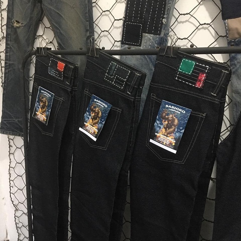 DENIM DEMHIKO 16oz Celana RAW DENIM