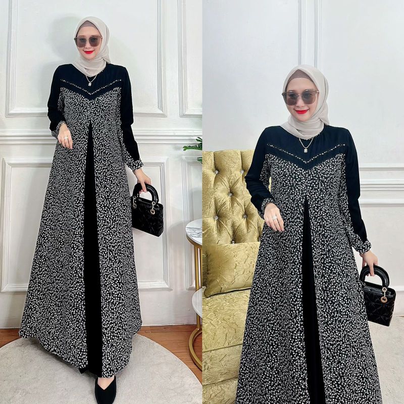 melati dress original by NASYA gamis premium