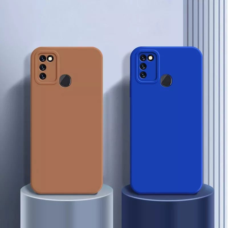 Case Slicon INFINIX Smart 5 / Smart 6 Softcase macaron pro camera