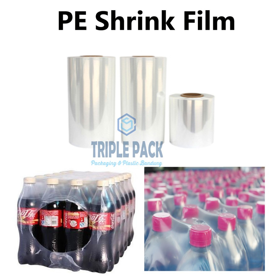 

RB PE Shrink Film 1Kg Plastik Segel Banded Botol Minuman Minyak Goreng