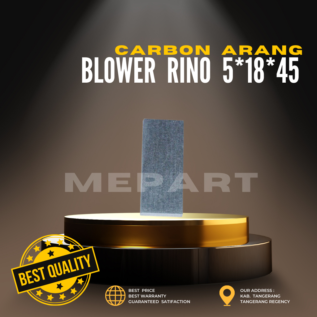 CARBON ARANG BLOWER  RINO  5*18*45  (4PCS/SET)