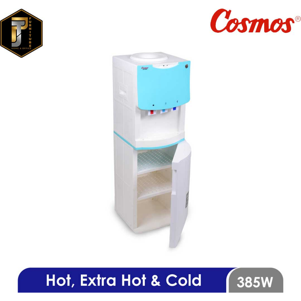 Water Dispenser K Style (3 Kran) 385 Watt / Cosmos Standing Dispenser CWD 5603 Murah Pontianak