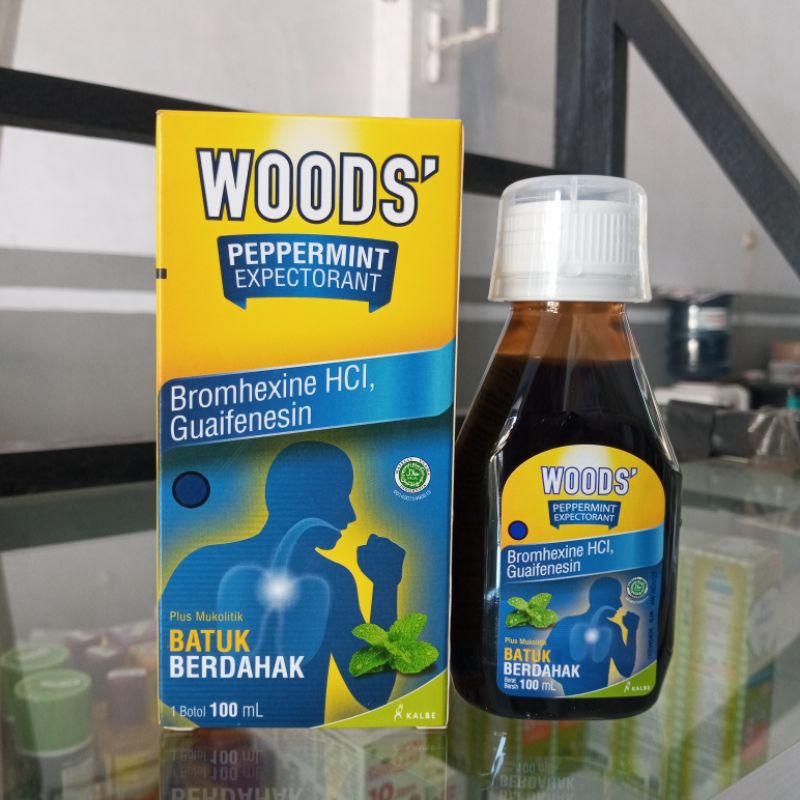 

WOODS EXPECTORANT BATUK BERDAHAK SIRUP 100 ML