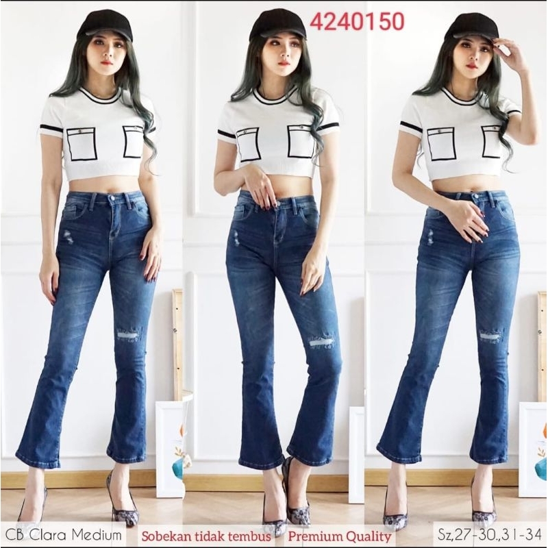 celana jeans cutbray evodom original 4240