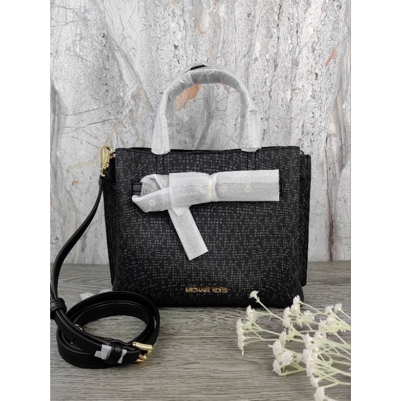 MK Emilia Small Satchel Leather Ref