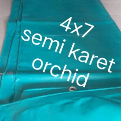 terpal lembaran  tutup truk/ terop super tebal tipe semi karet  uk. 4x7, 4x8, 4x6