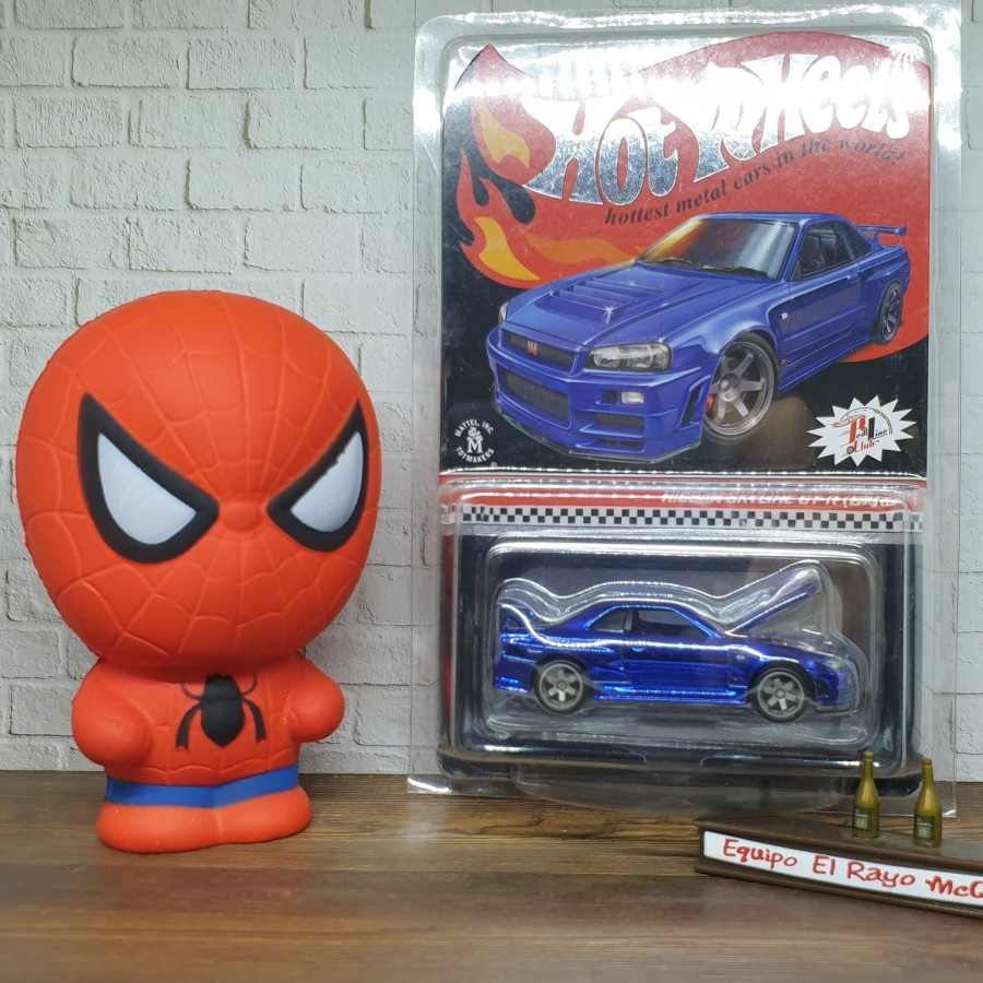 Hotwheels RLC Nissan Skyline GT-R (BNR34)