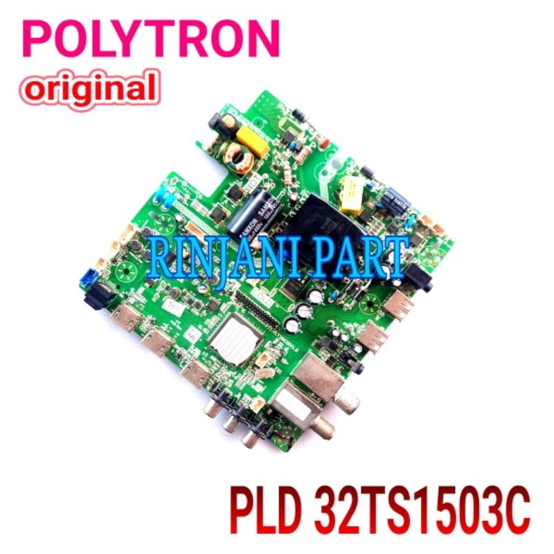 MAINBOARD SMART DIGITAL TV LED POLYTRON PLD 32TS1503C PLD 32S1503C P75-PLT3663SV1.0