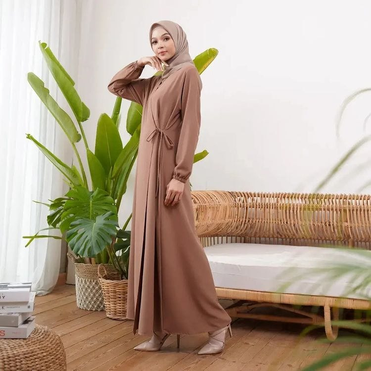 Gamis Wanita Polos simple size M-L-XL-2XL Terbaru 2023 / Dress Kondangan Tali Muslim Dewasa Termurah / Gamis Busui Syar'i Jumbo Lebaran Terlaris / Baju Muslim Modern Best Seller Kekinian / Asyifa Fashion Muslim Elegan