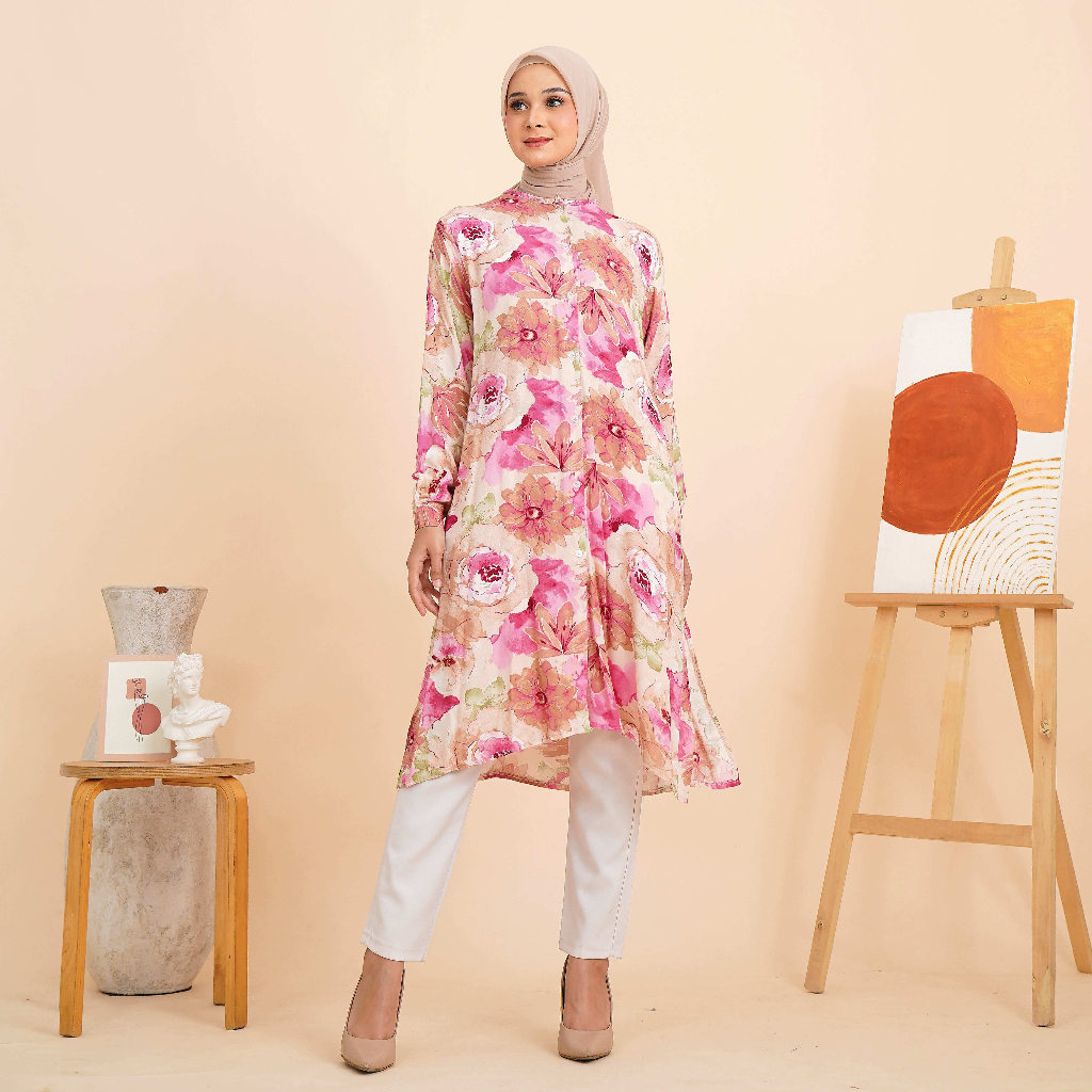 TUNIK RAYON VISCOSE PREMIUM BUSUI/TUNIK RAYON MOTIF TERBARU  / TUNIK MOTIF / TUNIK PREMIUM / TUNIK P