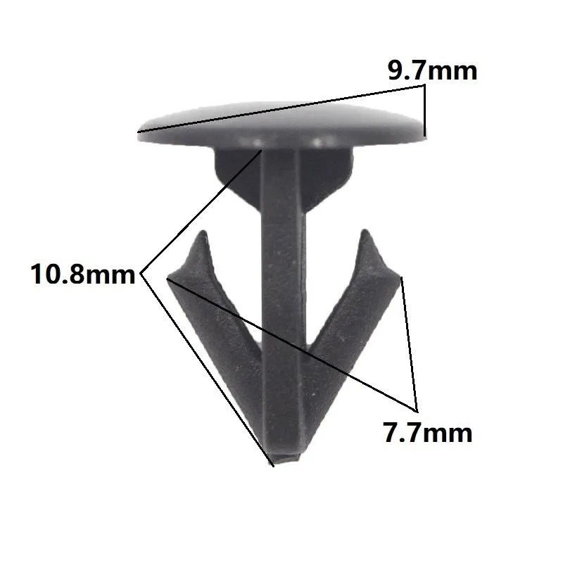 RK Baut klip body mobil universal honda nissan segel tudung klip otomatis pengencang plastik