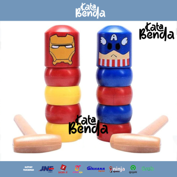 

Wooden AJAIB Immortal Magic Daruma Jual Mainan Pukul Murah Palu Unbreakable Toys