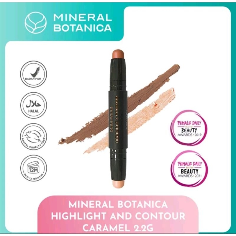 Mineral Botanica Highlight and Contour Stick - Latte Caramel