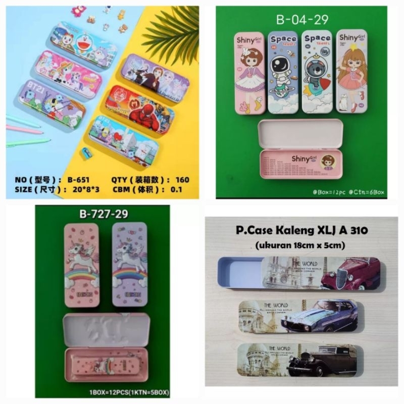 

FREE BUBBLE WRAP + DUS TEMPAT PENSIL KOTAK PENSIL KALENG GAMBAR TIMBUL 2 SUSUN KARAKTER MIX & UNICORN AD-039/ wz-c17/