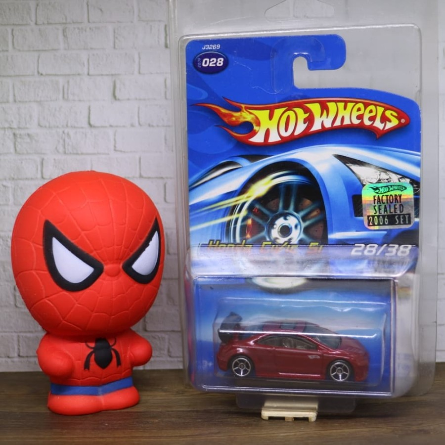 Hotwheels Honda Civic SI Red Factory Sealed 2006